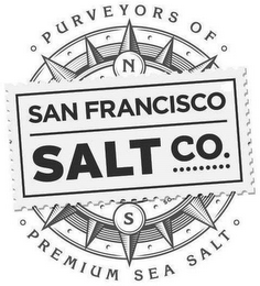 SAN FRANCISCO SALT CO. PURVEYORS OF PREMIUM SEA SALT N S