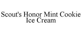 SCOUT'S HONOR MINT COOKIE ICE CREAM