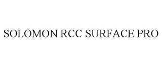 SOLOMON RCC SURFACE PRO