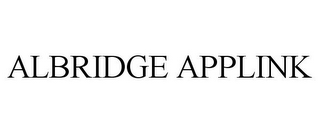 ALBRIDGE APPLINK