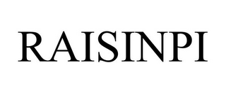 RAISINPI