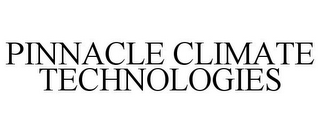 PINNACLE CLIMATE TECHNOLOGIES