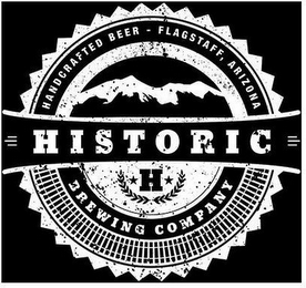 HISTORIC BREWING COMPANY H HANDCRAFTED BEER - FLAGSTAFF, ARIZONA