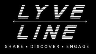 LYVE LINE SHARE DISCOVER ENGAGE