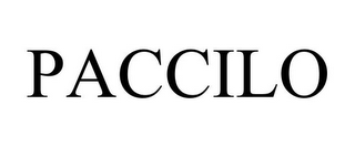 PACCILO