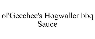 OL'GEECHEE'S HOGWALLER BBQ SAUCE