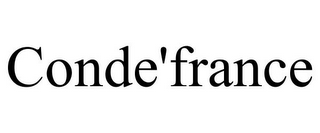 CONDE'FRANCE