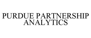 PURDUE PARTNERSHIP ANALYTICS