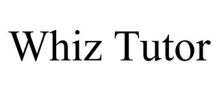 WHIZ TUTOR