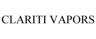 CLARITI VAPORS