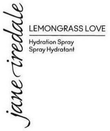 JANE IREDALE LEMONGRASS LOVE HYDRATION SPRAY SPRAY HYDRATANT