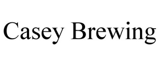 CASEY BREWING