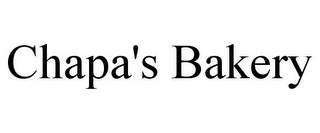 CHAPA'S BAKERY