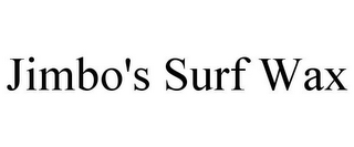 JIMBO'S SURF WAX