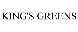 KING'S GREENS