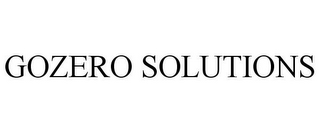 GOZERO SOLUTIONS