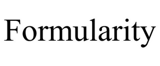 FORMULARITY