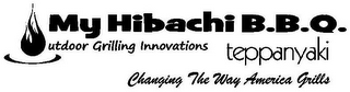 MY HIBACHI BARBEQUE OUTDOOR GRILLING INNOVATIONS TEPPANYAKI CHANGING THE WAY AMERICA GRILLS