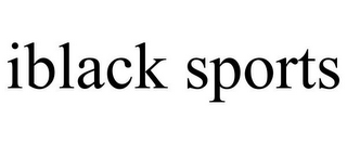 IBLACK SPORTS