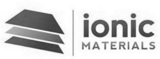 IONIC MATERIALS