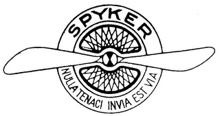 SPYKER NULLA TENACI INVIA EST VIA