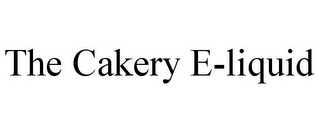 THE CAKERY E-LIQUID