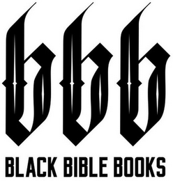 BBB BLACK BIBLE BOOKS