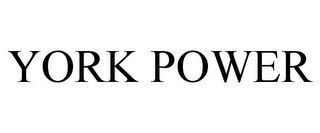 YORK POWER