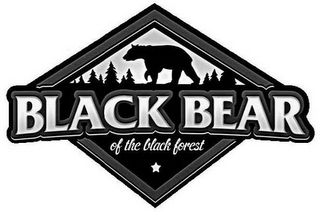 BLACK BEAR OF THE BLACK FOREST