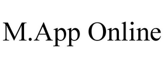 M.APP ONLINE