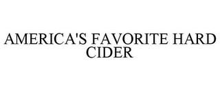 AMERICA'S FAVORITE HARD CIDER