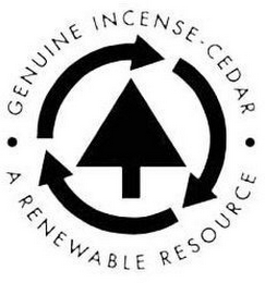 GENUINE INCENSE CEDAR A RENEWABLE RESOURCE