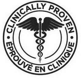 · CLINICALLY PROVEN · EPROUVE EN CLINIQUE