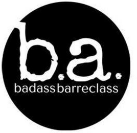 B.A. BAD ASS BARRE CLASS