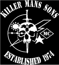 KILLER MANS SONS ESTABLISHED 1974 MC II