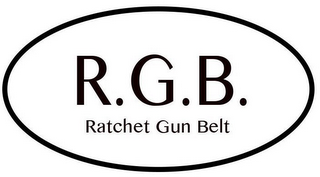 R.G. B. RATCHET GUN BELT