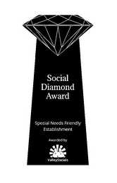 SOCIAL DIAMOND AWARD SPECIAL NEEDS FRIENDLY ESTABLISHMENT AWARDED BY VALLEYSOCIALS