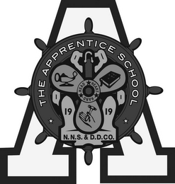 A THE APPRENTICE SCHOOL 1919 N.N.S. & D.D. CO. HEAD HEART HAND