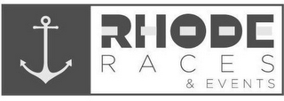 RHODE RACES & EVENTS