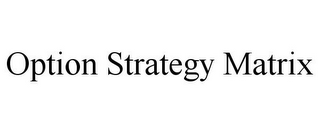 OPTION STRATEGY MATRIX