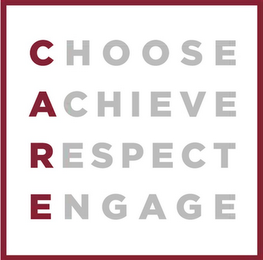 CHOOSE ACHIEVE RESPECT ENGAGE