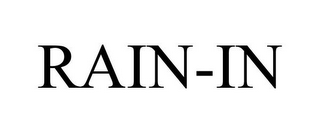 RAIN-IN