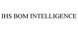 IHS BOM INTELLIGENCE