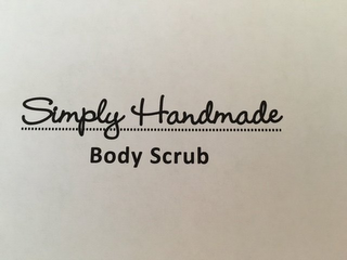 SIMPLY HANDMADE BODY SCRUB