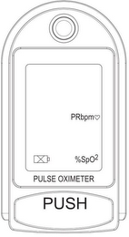 PULSE OXIMETER PUSH PRBPM %SPO²