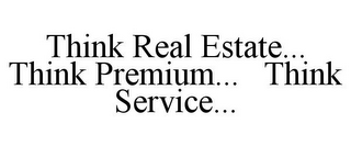 THINK REAL ESTATE... THINK PREMIUM... THINK SERVICE...