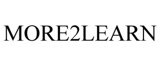 MORE2LEARN