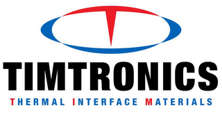 T TIMTRONICS THERMAL INTERFACE MATERIALS