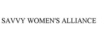 SAVVY WOMEN'S ALLIANCE