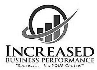 INCREASED BUSINESS PERFORMANCE "SUCCESS... IT'S YOUR CHOICE!"